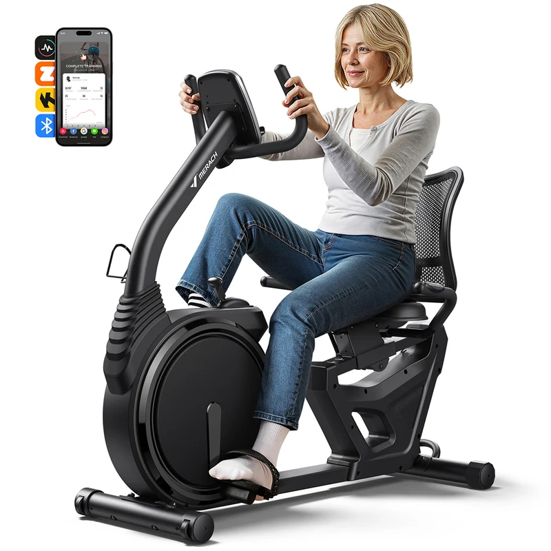 Merach S19B1 Liegeergometer Heimtrainer