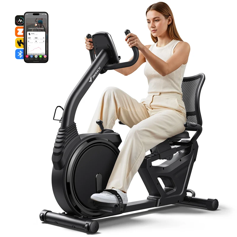 Merach S19B1 Liegeergometer Heimtrainer