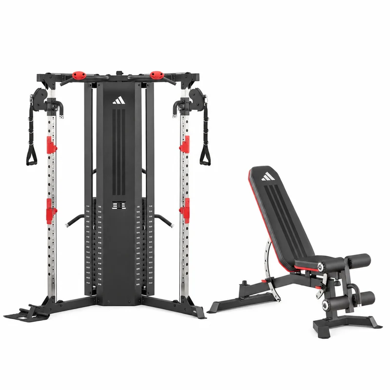 adidas Cable Crossover Set inkl. Utility Bench 3-in-1 Hantelbank