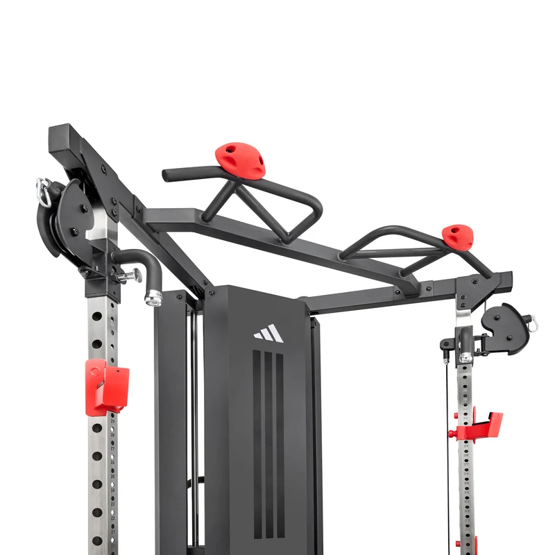 adidas Cable Crossover Set inkl. Trainingsbank, Langhantel und Hantelscheiben