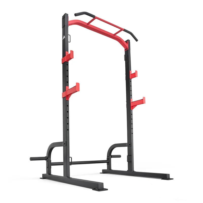 adidas Power Rack Set inkl. Trainingsbank, Langhantel und Hantelscheiben