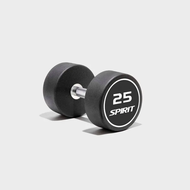 Spirit Fitness Round Rubber Kurzhantel 10-Paar-Set