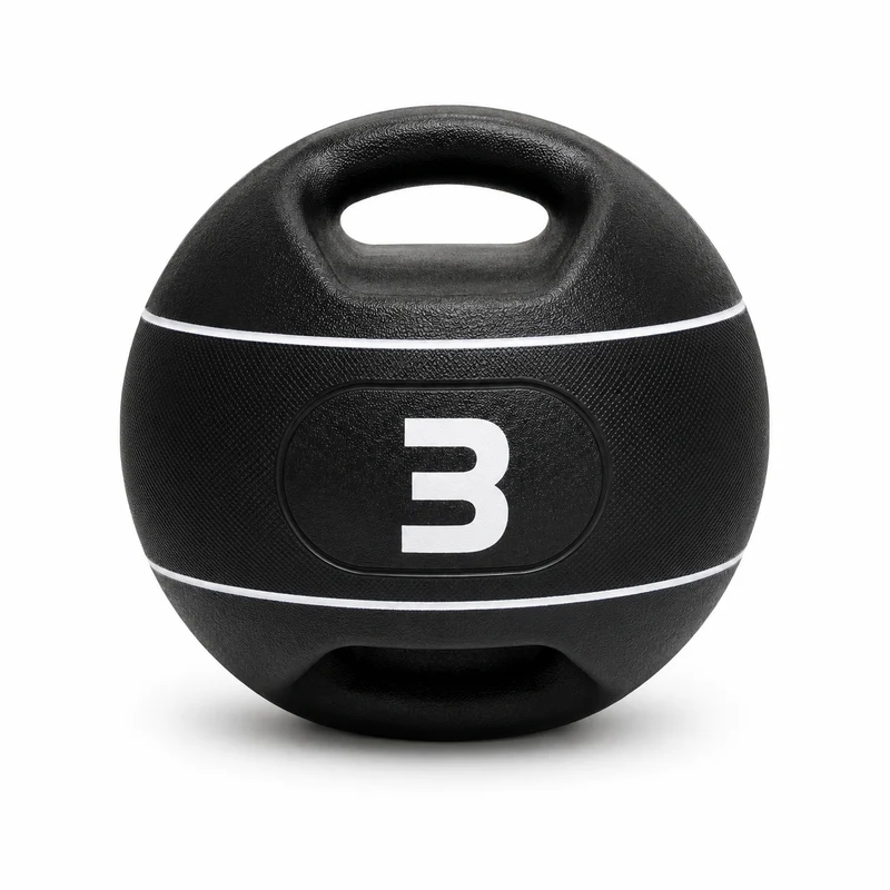 Spirit Double Grip Medizin Ball Black Set