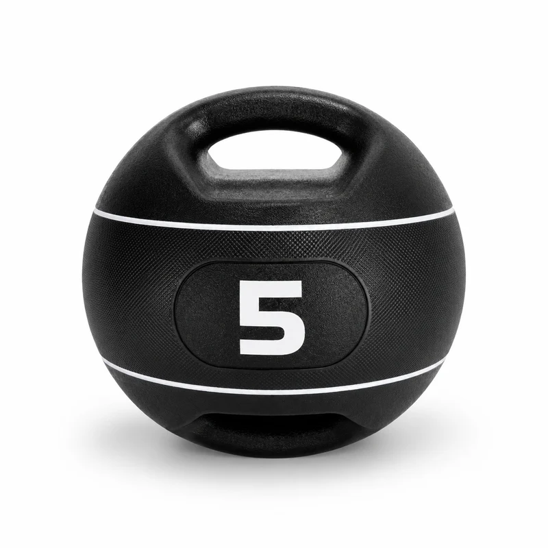 Spirit Double Grip Medizin Ball Black Set