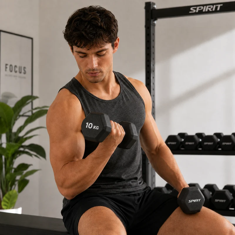 Spirit Fitness Studio Neopren Trainingshantel (Paar)