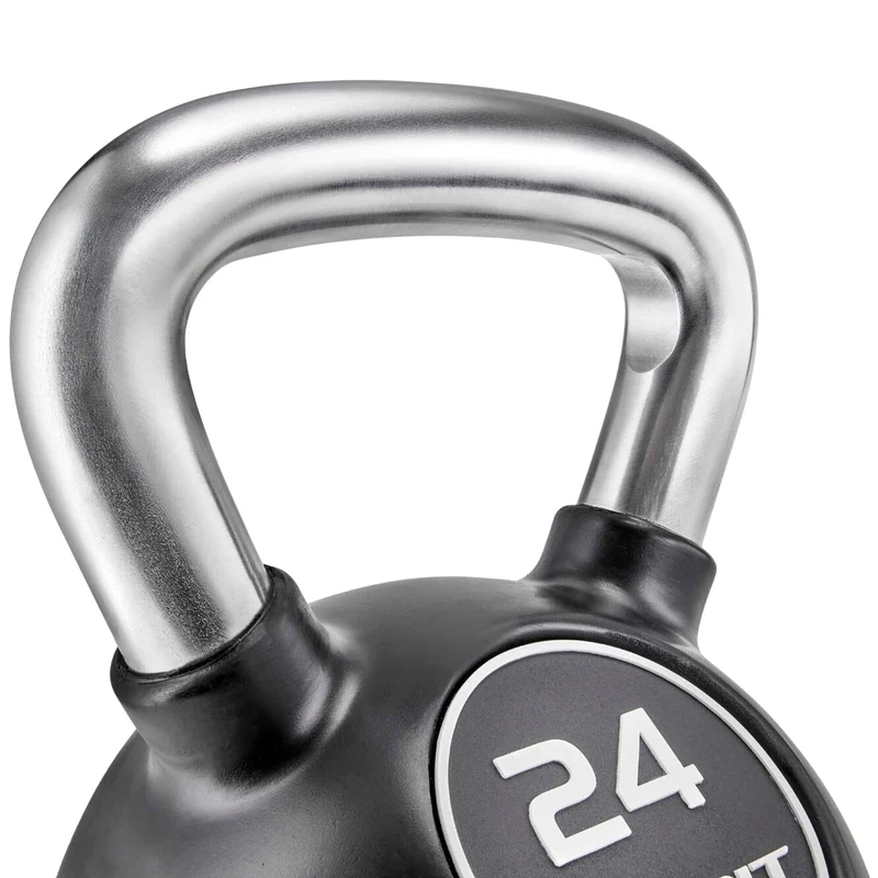 Spirit Fitness Rubber Encased Kettlebell Set