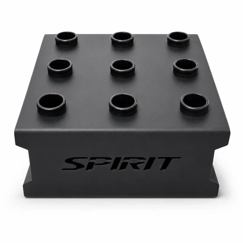 Spirit Fitness Vertical Bar Storage für 9 Olympia-Stangen