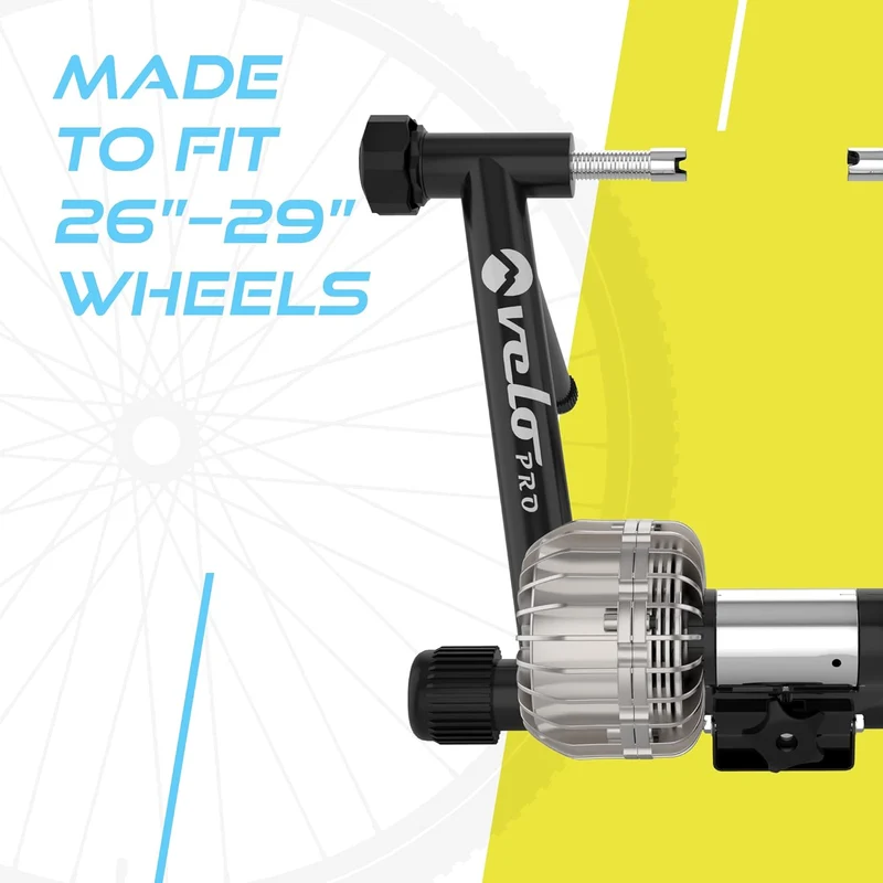Flüssigkeits-Rollentrainer Velo Pro Schwarz