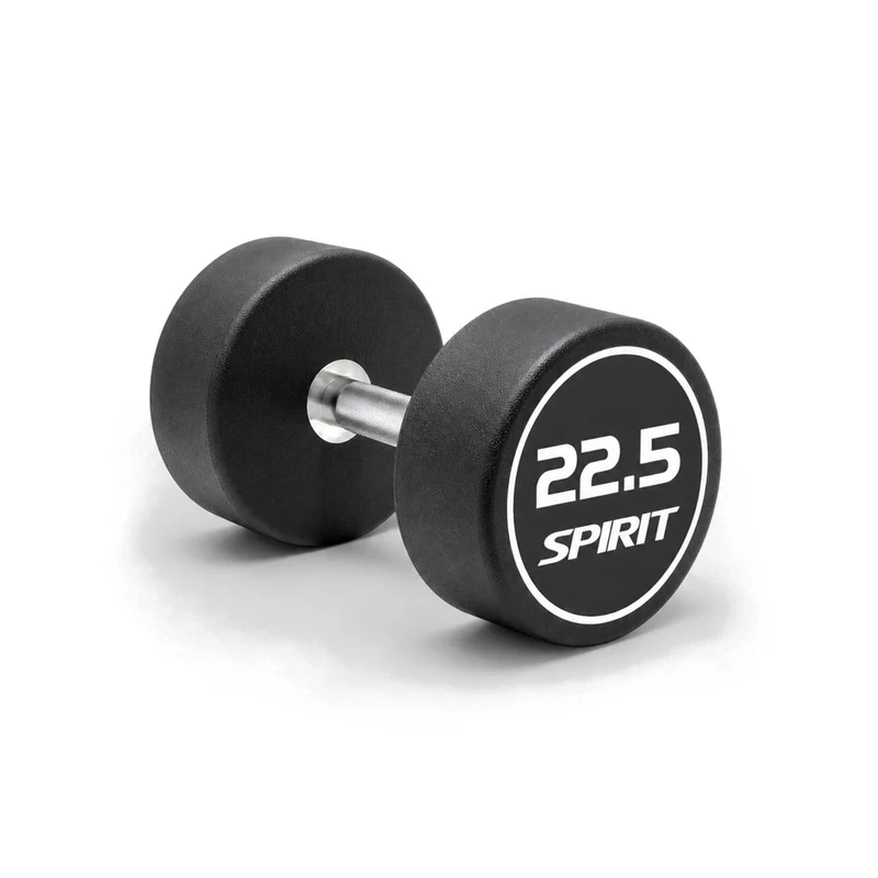 Spirit Fitness Round Rubber Kurzhantel