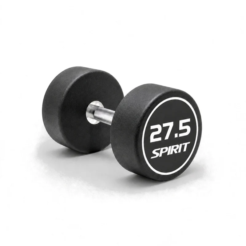 Spirit Fitness Round Rubber Kurzhantel