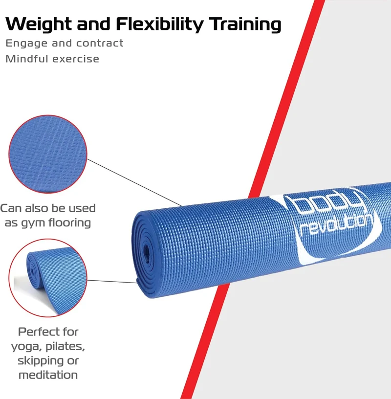 Body Revolution Blaue Yogamatte