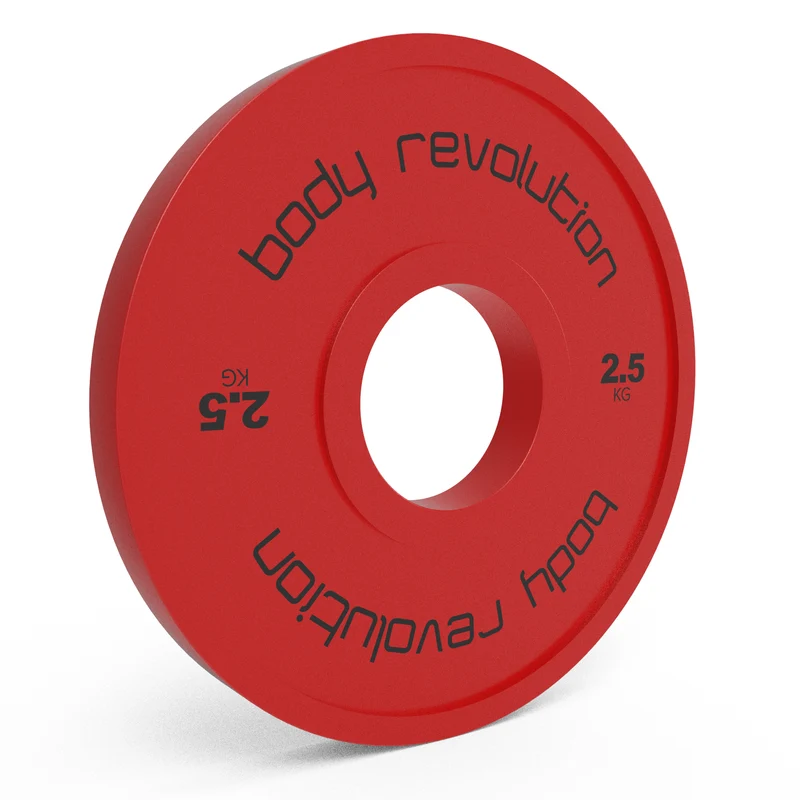 2 x 2,5 kg Fraktionierte Bumper-Platten