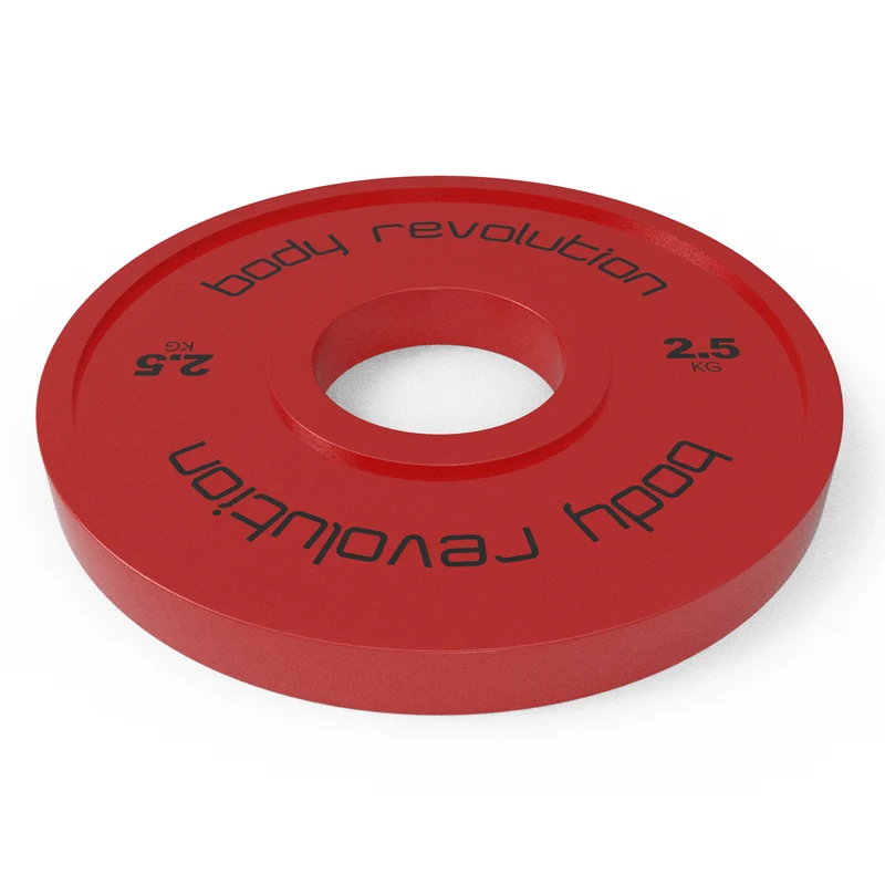 2 x 2,5 kg Fraktionierte Bumper-Platten