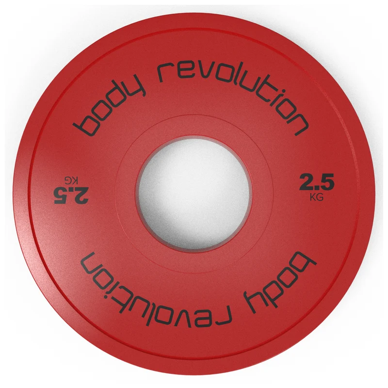 2 x 2,5 kg Fraktionierte Bumper-Platten