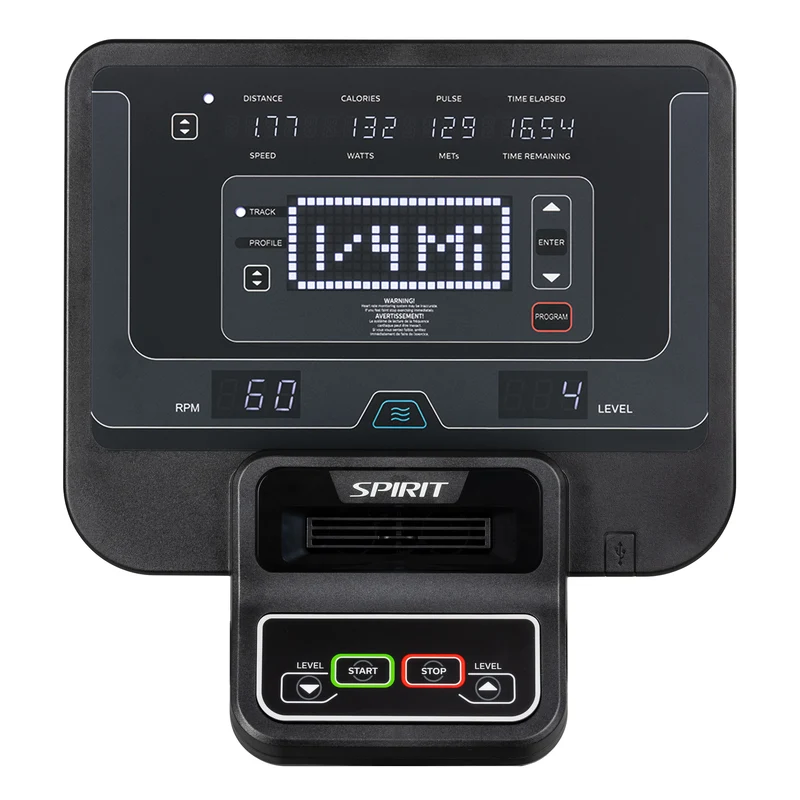 Spirit Fitness Liegeergometer CR800+ LED
