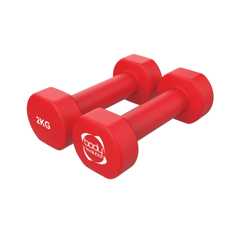 Neopren-Hanteln 2 x 2 kg