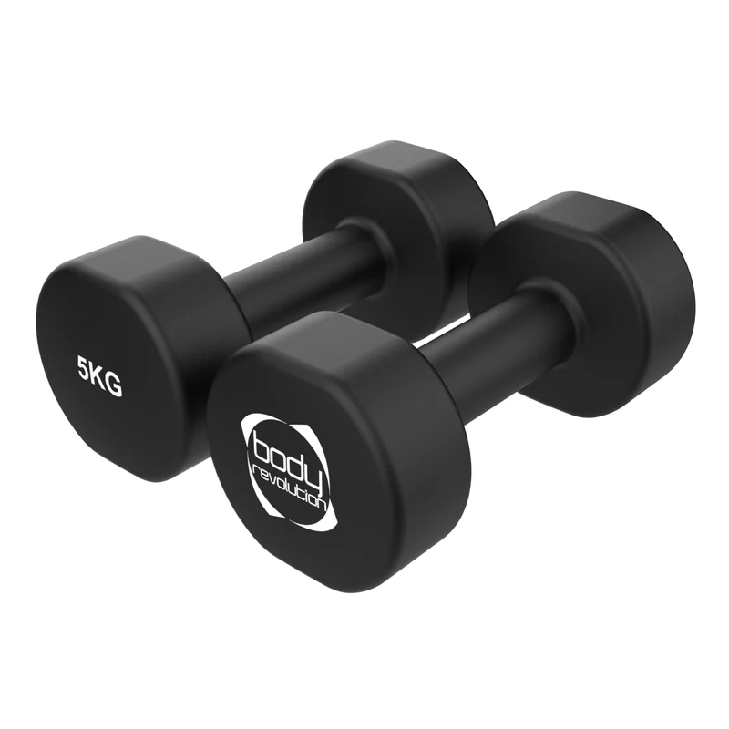 Neopren-Hanteln 2 x 5 kg