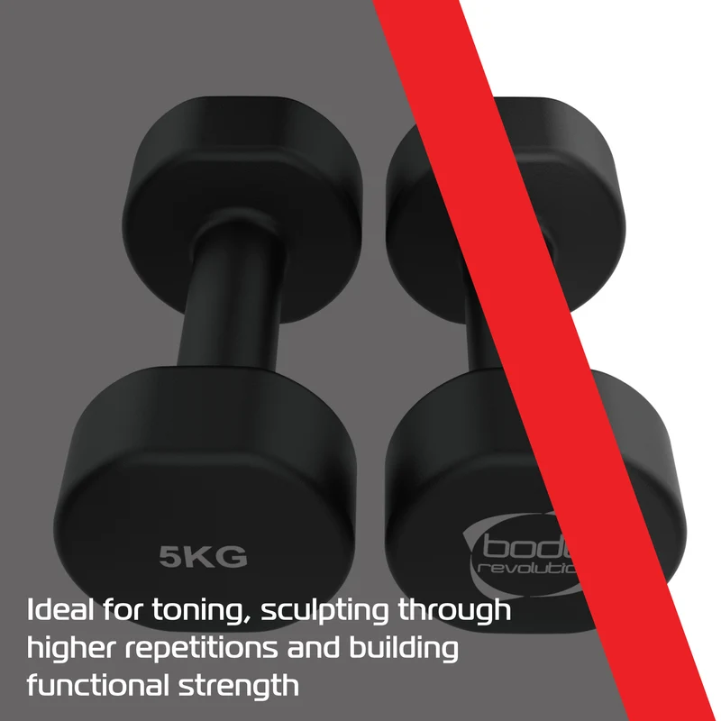 Neopren-Hanteln 2 x 5 kg