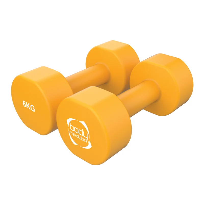 Neopren-Hanteln 2 x 6 kg
