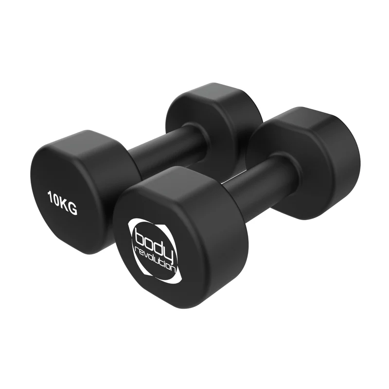 Neopren-Hanteln 2 x 10 kg