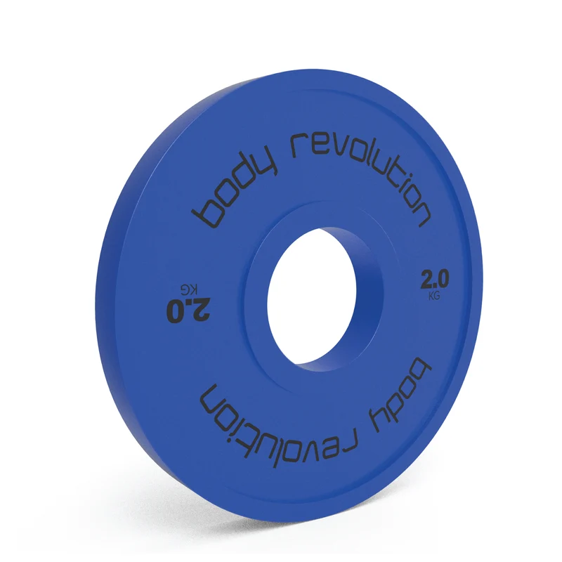 2 x 2-kg-Fraktions-Hantelscheiben