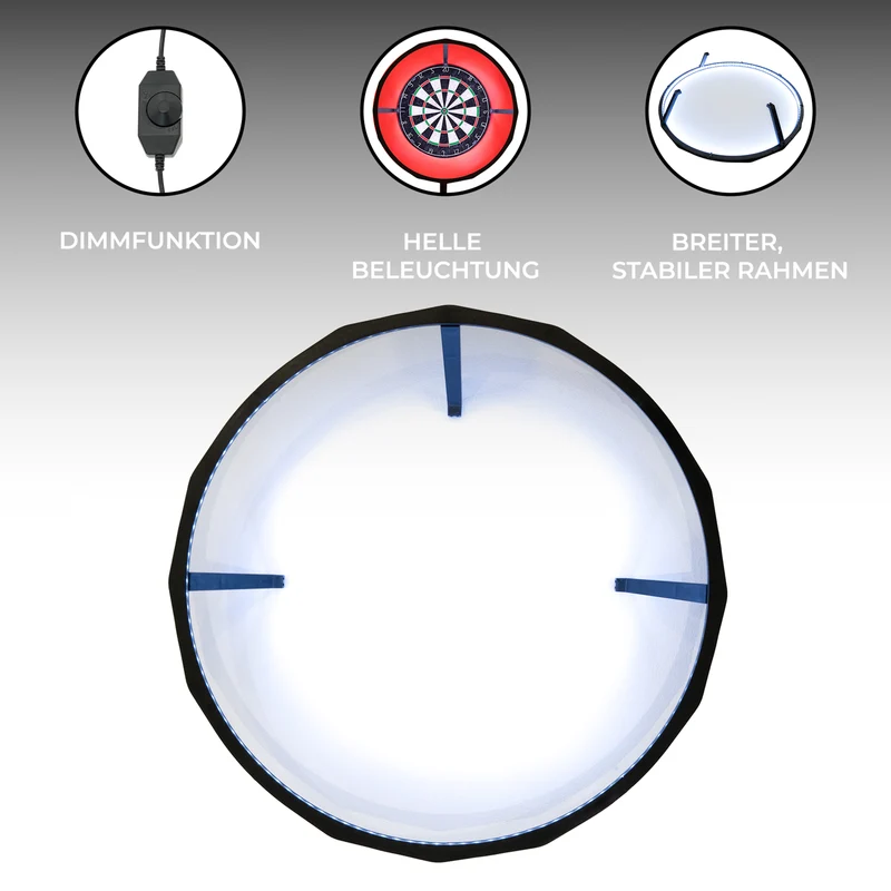 Dartboard Ringlicht