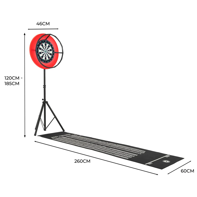 Dart Set mit LED Ringlicht