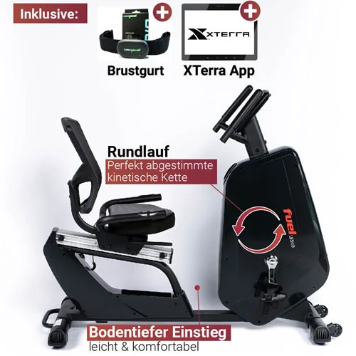 FUEL Fitness Liegeergometer LE500