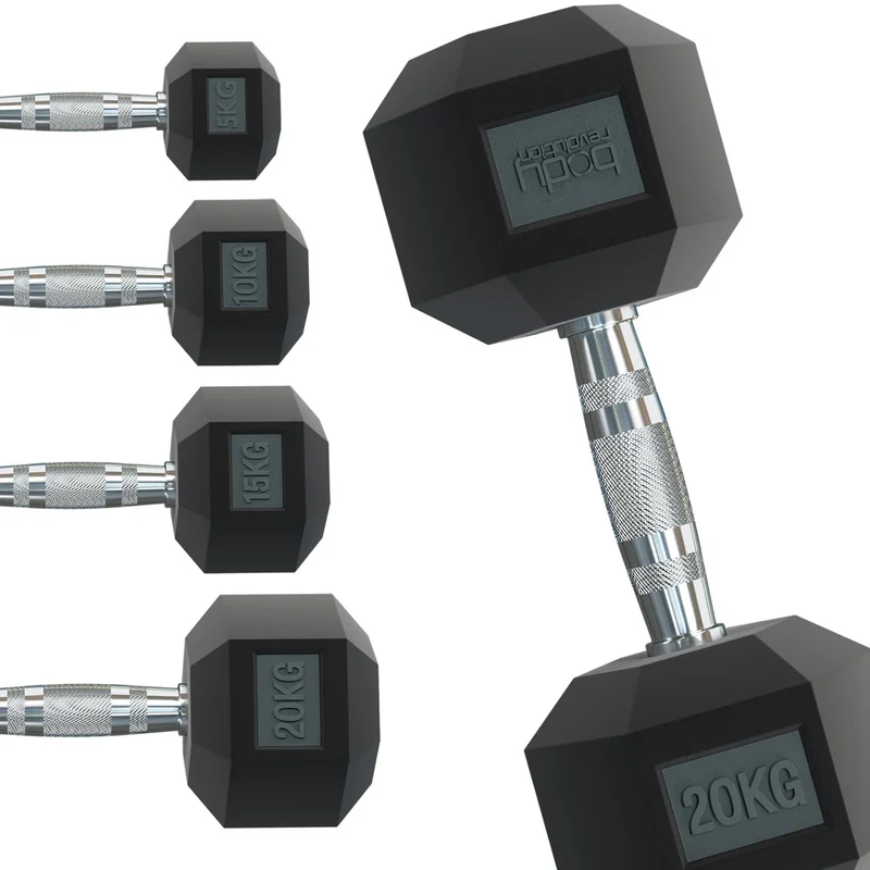 Body Revolution 2 x 3kg Hex Hanteln