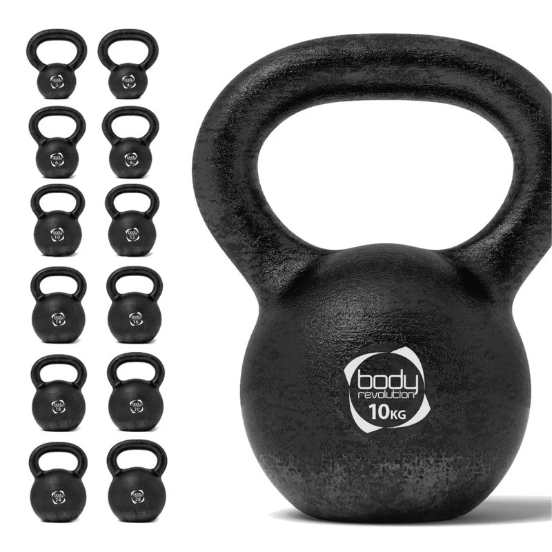 Kettlebell aus Gusseisen 10 kg