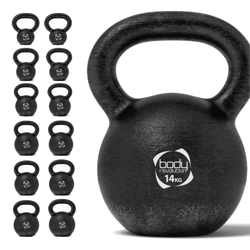 Kettlebell aus Gusseisen 14 kg