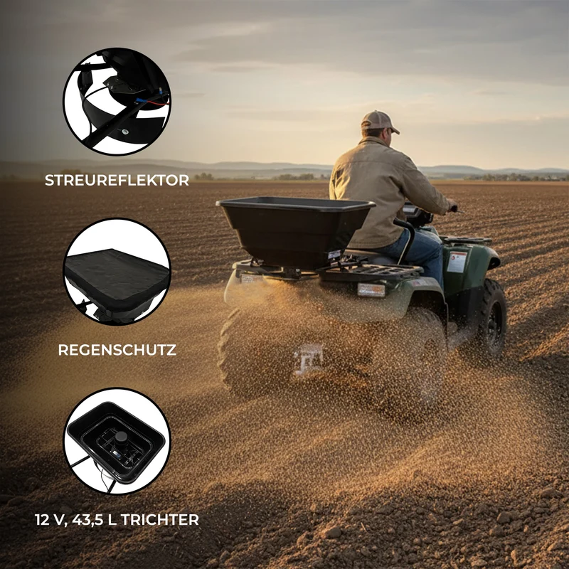 ATV-Streuer für Quad