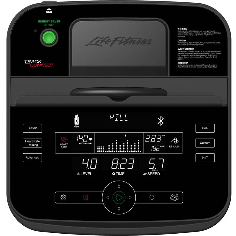 Life Fitness Liegeergometer RS1 Track Connect 2.0