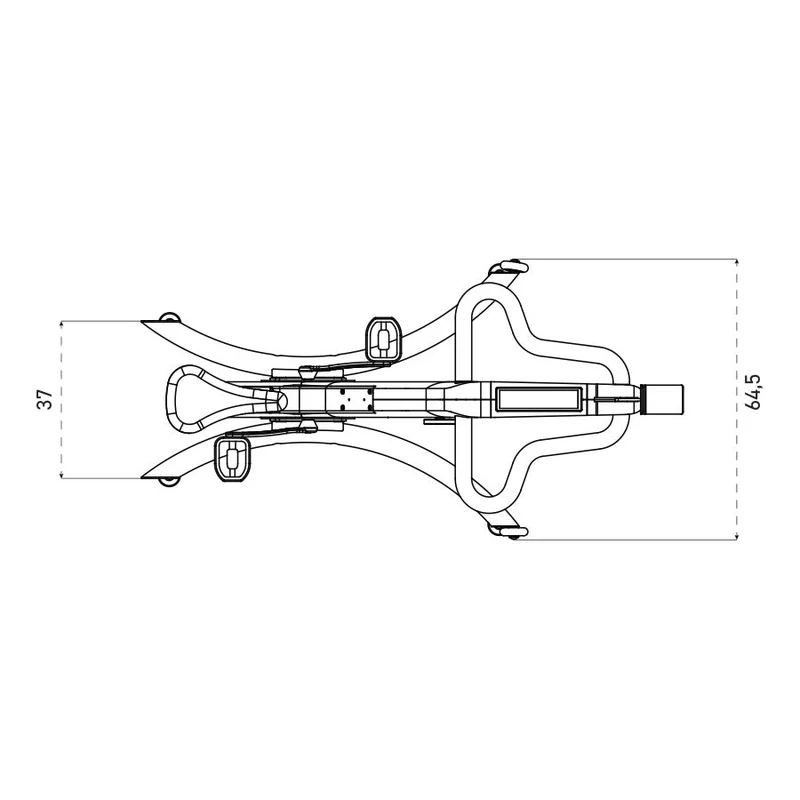 NOHRD Bike V.2 Nussbaum Fahrradergometer