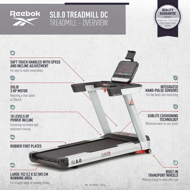 Reebok Laufband SL8.0