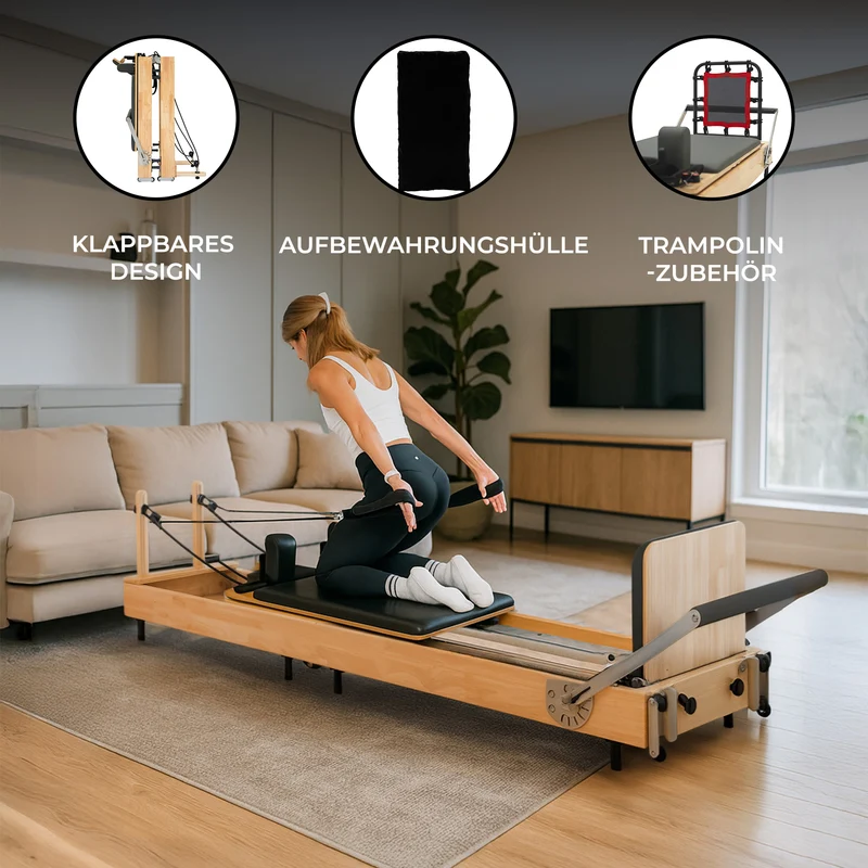 Pilates Maschine - Eiche