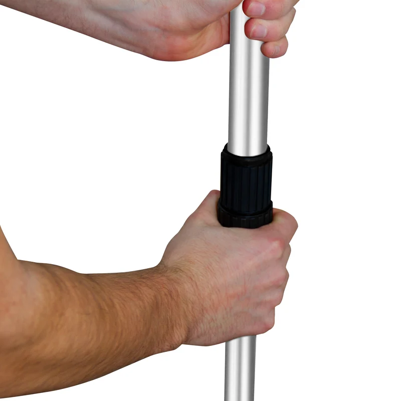 T-Mech Rasenrakel 100cm und rollender Rasenlüfter – Grün