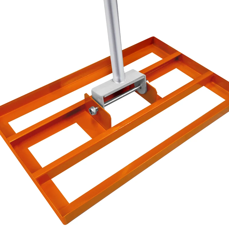 T-Mech Rasenrakel 50cm und rollender Rasenlüfter – Orange