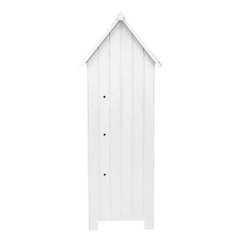 Gartenschrank aus Holz – Weiß