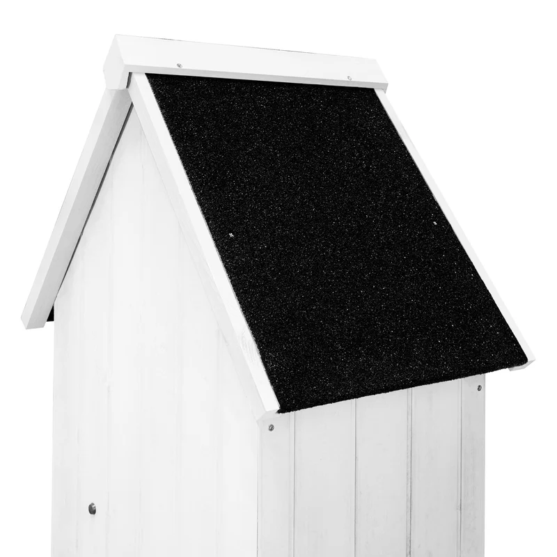 Gartenschrank aus Holz – Weiß