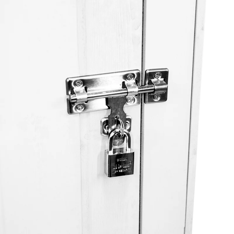 Gartenschrank aus Holz – Weiß
