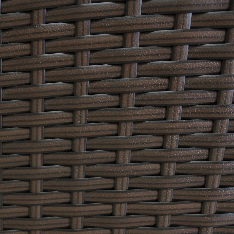 Jardí Rattan Bistro Set Braun