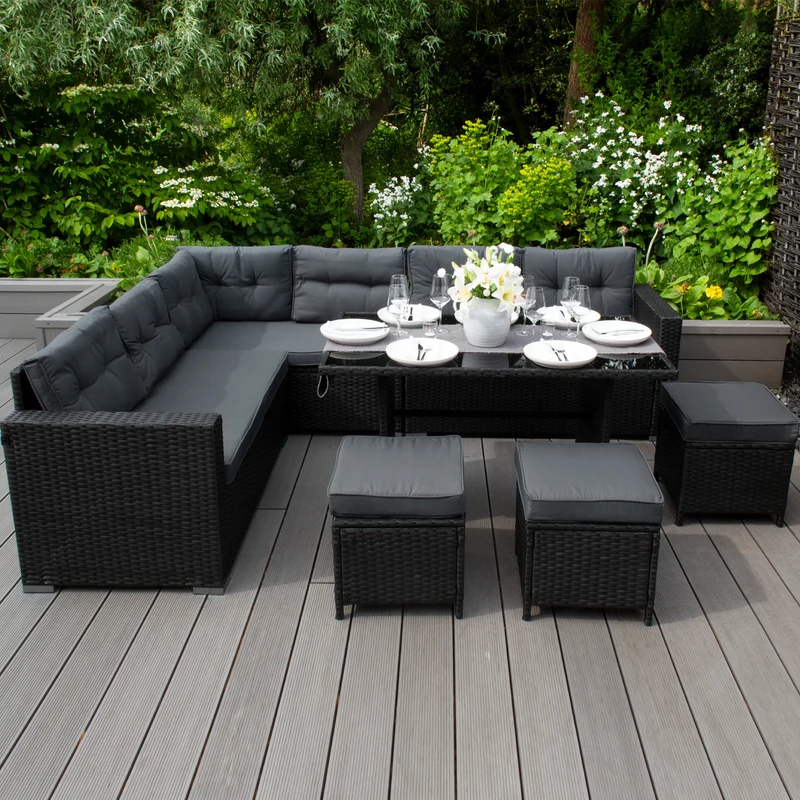 Gartenmöbel-Kissen Ersatz Set