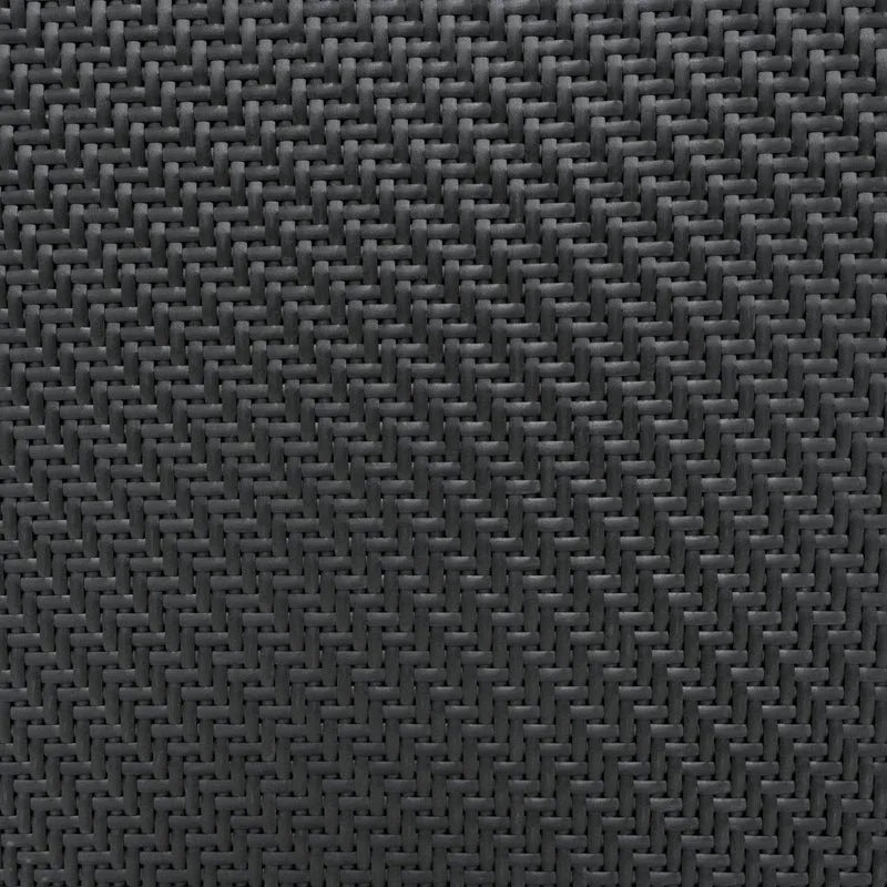 Rattan Modular 7-teiliges Möbelset – Schwarz