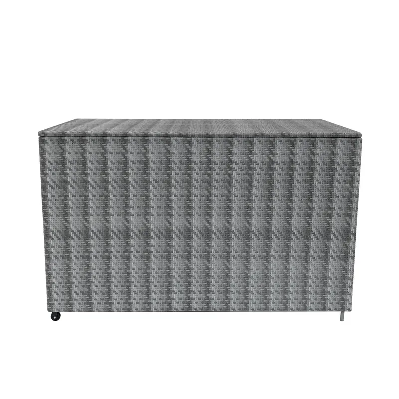 Rattan Kissenbox 996L - Grau