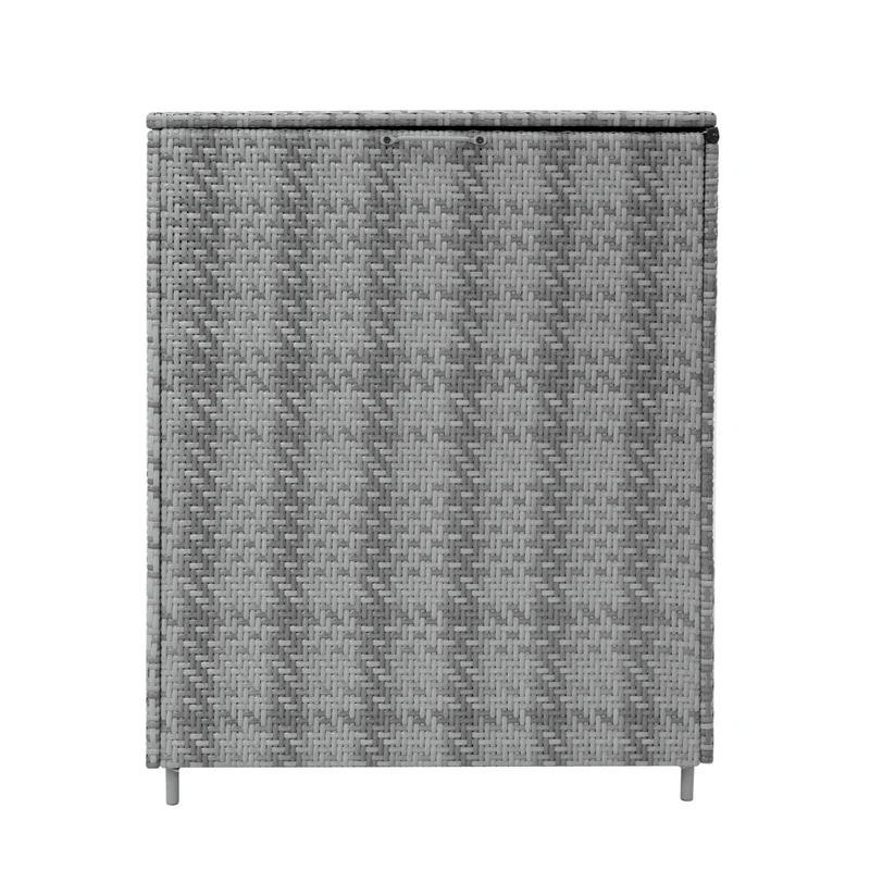 Rattan Kissenbox 996L - Grau