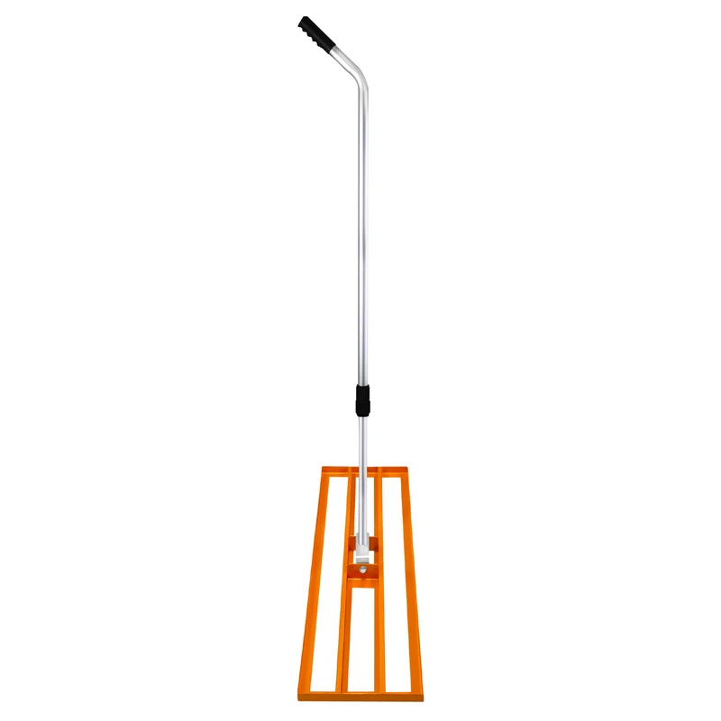 T-Mech Rasennivellierer und Rotationsstreuer 100cm – Orange
