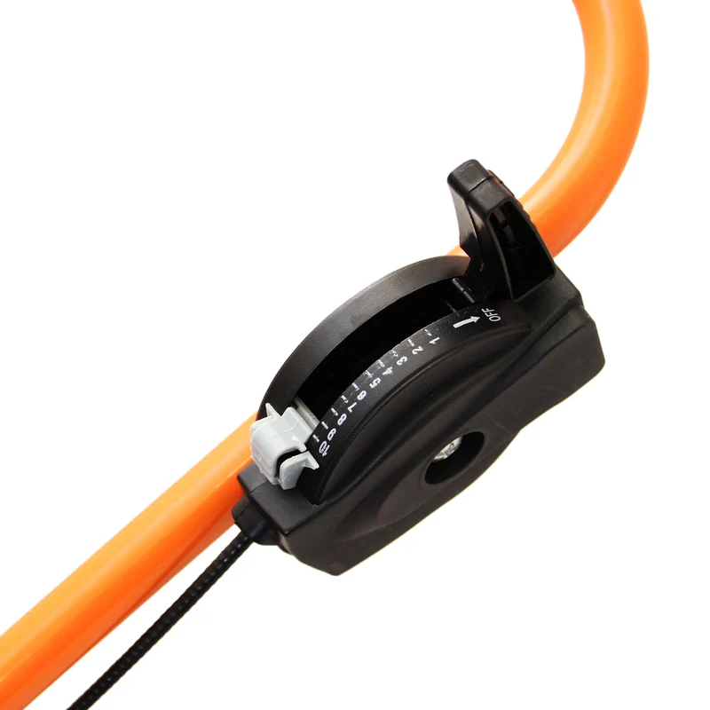T-Mech Rasennivellierer und Rotationsstreuer 100cm – Orange