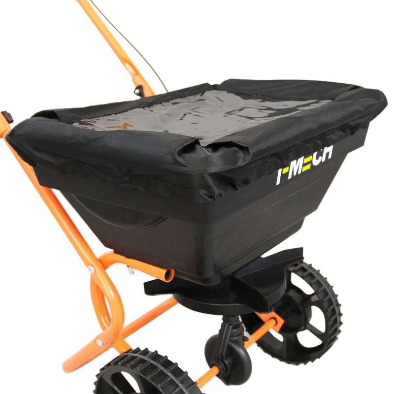 T-Mech Rasennivellierer und Rotationsstreuer 100cm – Grün