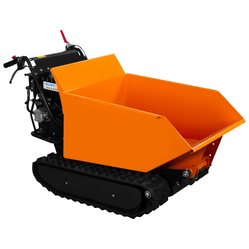 Mini Raupendumper Motorschubkarre Benzin 500kg 9PS Kipper